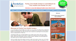 Desktop Screenshot of familycarehealthcenter.org