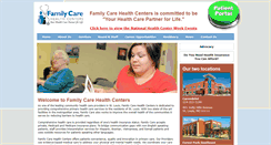 Desktop Screenshot of familycarehealthcenter.com